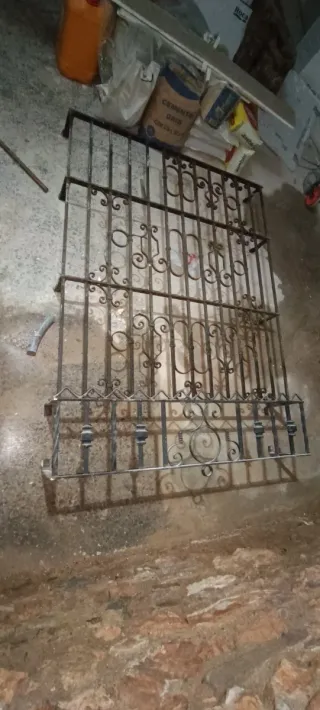 Reja de hierro forjado artesanal