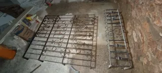 Reja de hierro forjado artesanal