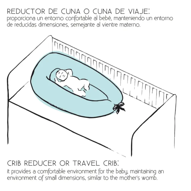 Cojín nido Colecho. Colección Victoria by Uzturre