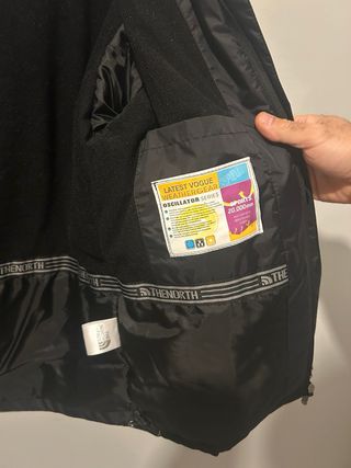 Cortavientos The North Face Negro