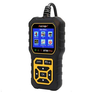 Comprobador digital de baterías, carga y arranque