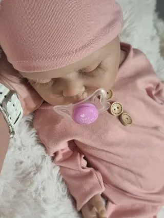 Bebé Reborn Silicona Blanda Platino