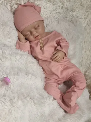 Bebé Reborn Silicona Blanda Platino