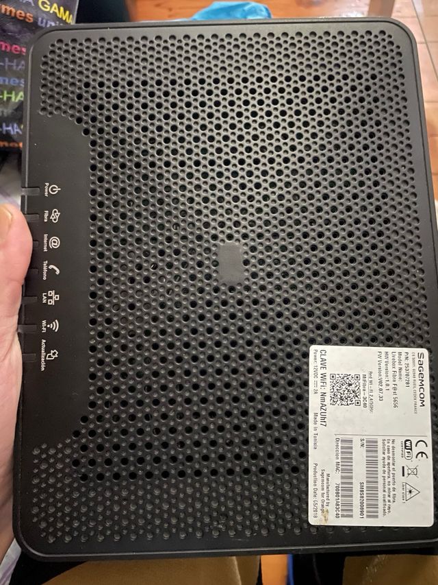 Módem Sagemcom Livebox Fibra 5656