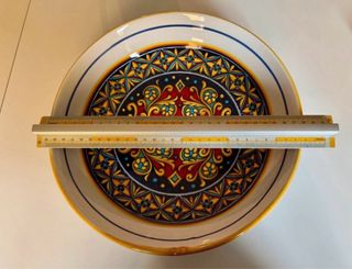 Piatto da portata Nova Deruta decorato