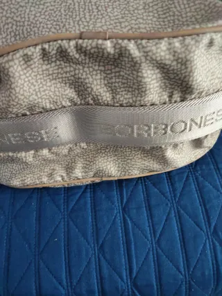 Borsa Borbonese mezza luna beige