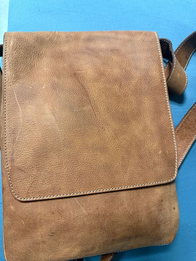 Borsa Dell’Ga marrone in pelle unisex