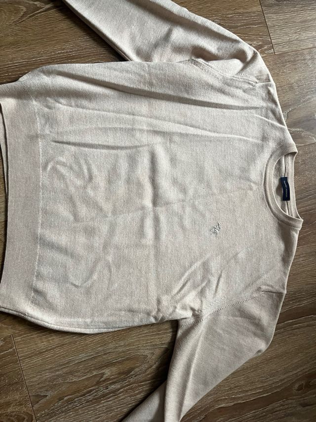 Suéter David Jorda Beige