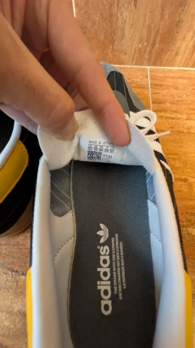 Adidas Gazelle Indoor Olímpic Talla 48 2/3.