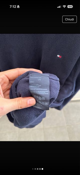 Maglione Uomo Tommy Hilfiger Blu