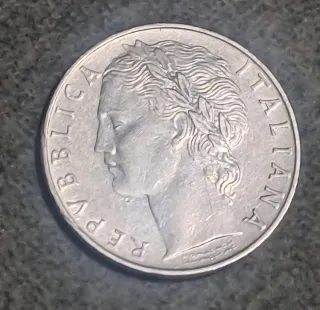 100 Lire Italia 1971 monete