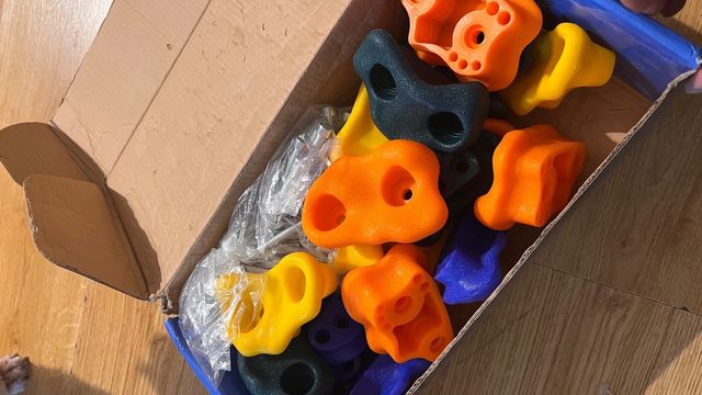 Bloques de escalada para niños