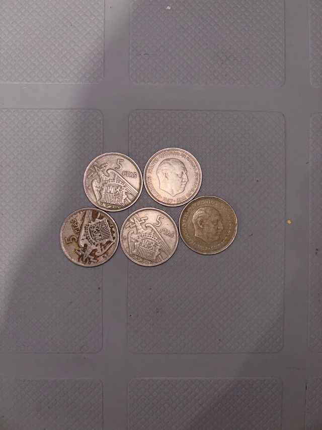 TODAS 100€ / Moneda 5 Pesetas 1957