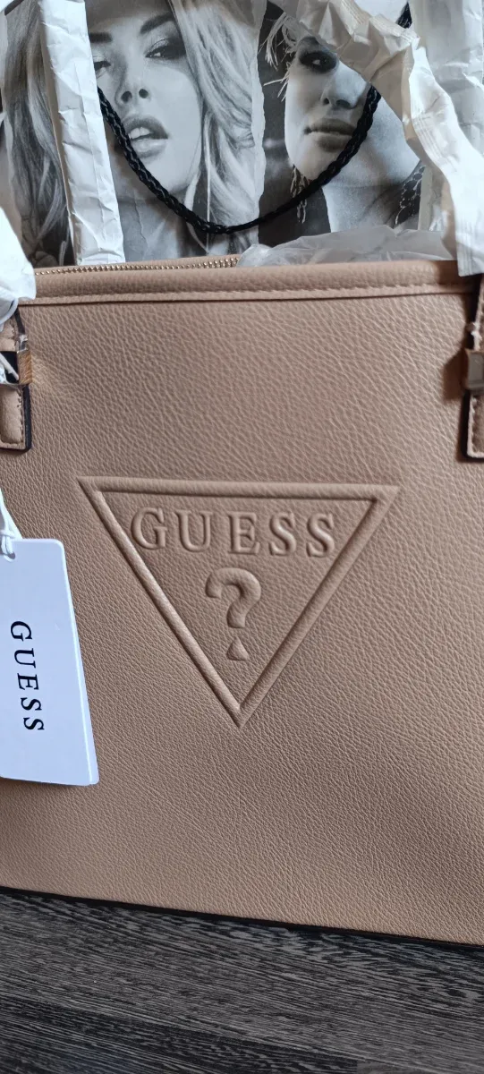Bolso Guess Beige Nuevo
