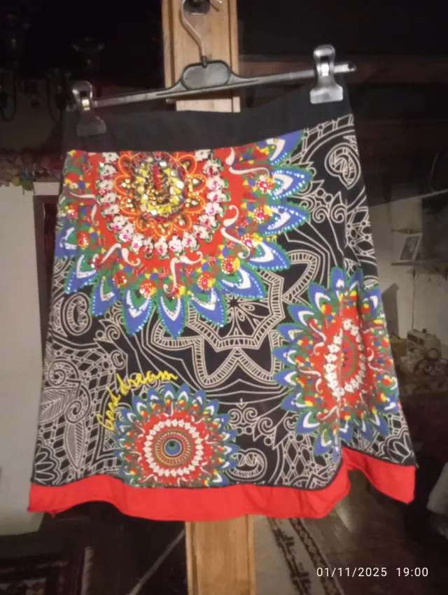 Gonna Desigual cotone tg S