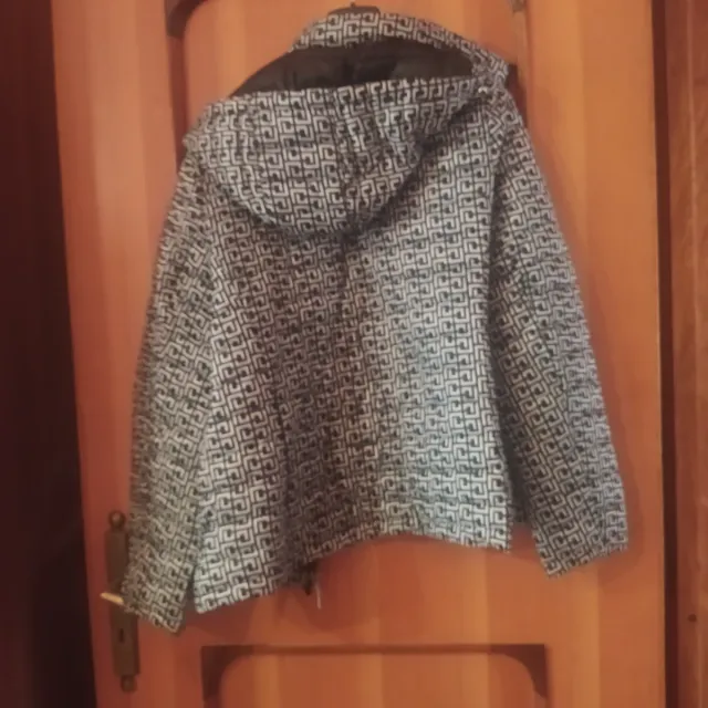 Piumino donna con cappuccio tg XL