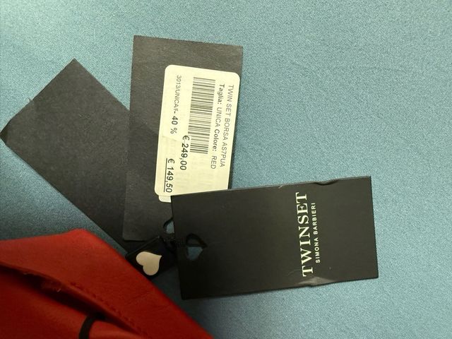 Borsa Twin-set Tote Rossa