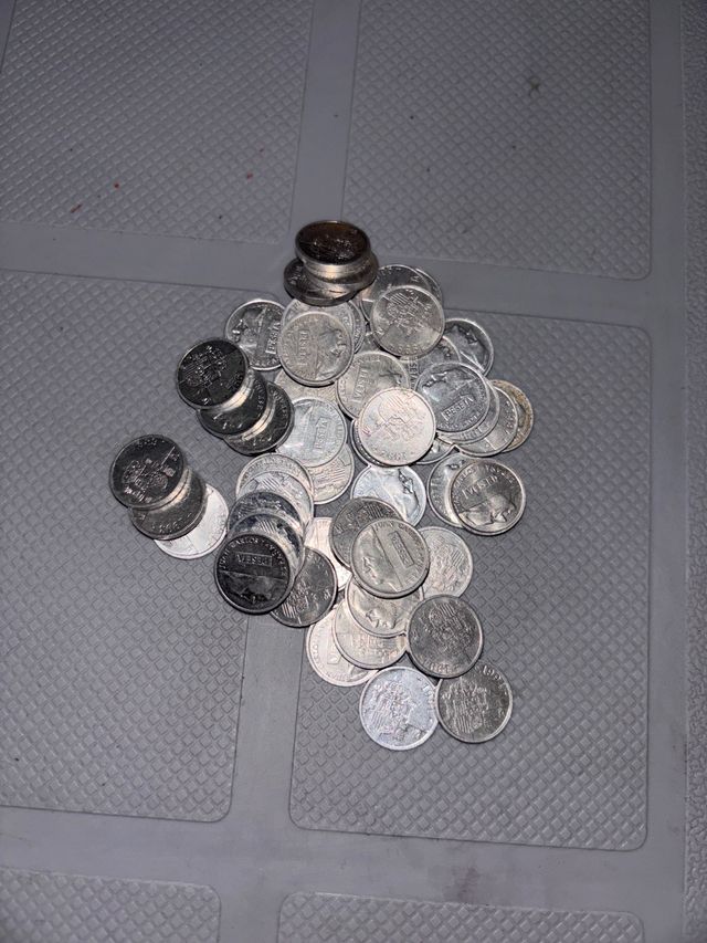 TODAS 13€ / Lote 50 monedas 1 peseta.