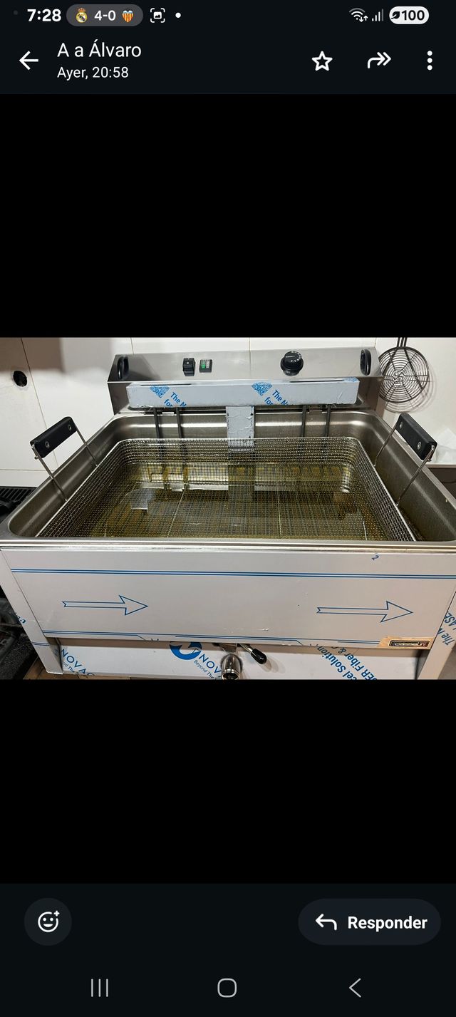 Freidora Casselin Pastelería