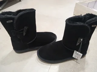 Botas Merkal NYC Mujer Talla 38 Negras