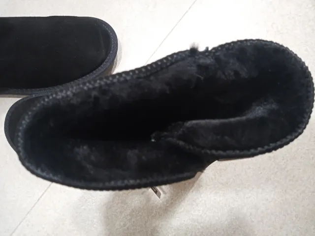 Botas Merkal NYC Mujer Talla 38 Negras