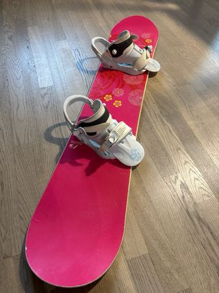 Tavola Snowboard Donna 146 cm + Attacchi