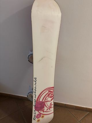 Tavola Snowboard Donna 146 cm + Attacchi