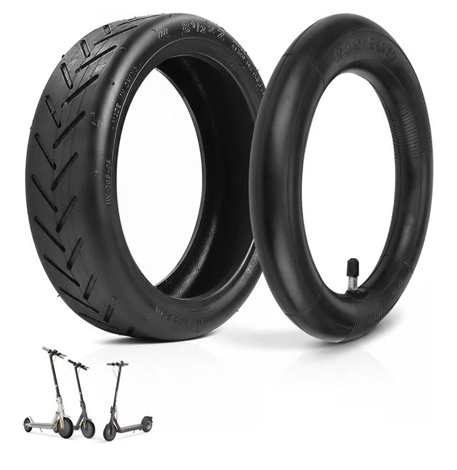 Rueda y Cámara Patinete Eléctrico 8 1/2 x 2