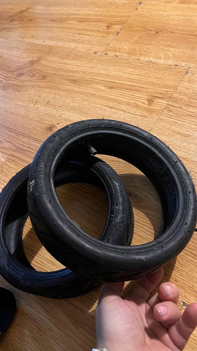 Rueda y Cámara Patinete Eléctrico 8 1/2 x 2