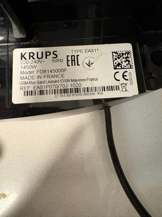 Cafetera Krups Automática lo