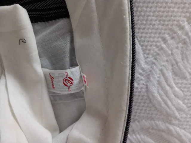 Pantalones de fallero rayas grises