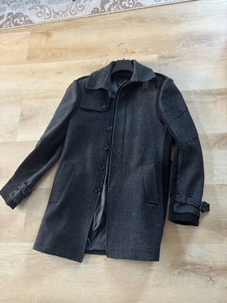 Cappotto uomo grigio scuro