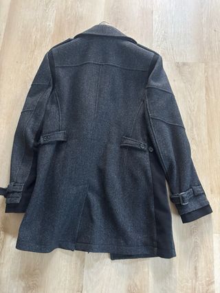Cappotto uomo grigio scuro