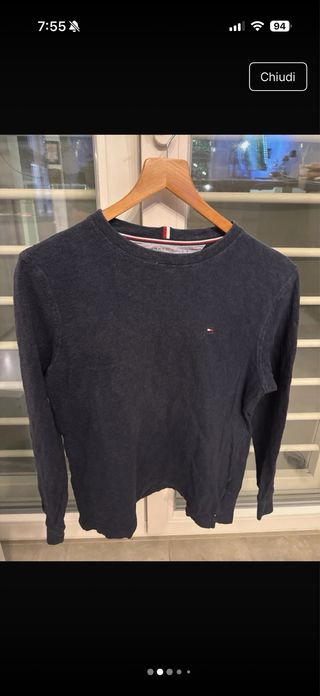 Maglione Tommy Hilfiger Blu