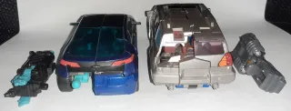 2 Modellini Robot Transformers Auto bot Jolt,Gears