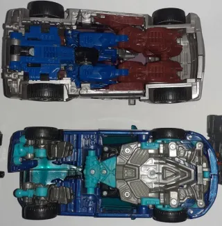 2 Modellini Robot Transformers Auto bot Jolt,Gears