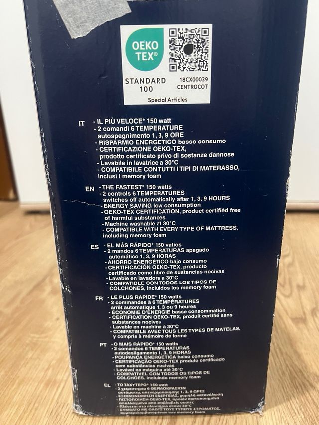 Scalda sonno Imetec 150x160 cm