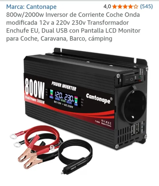 Kit para montar batería auxiliar en camper