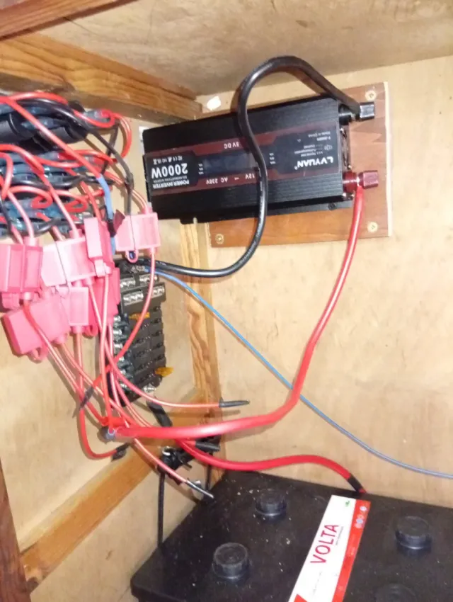 Kit para montar batería auxiliar en camper