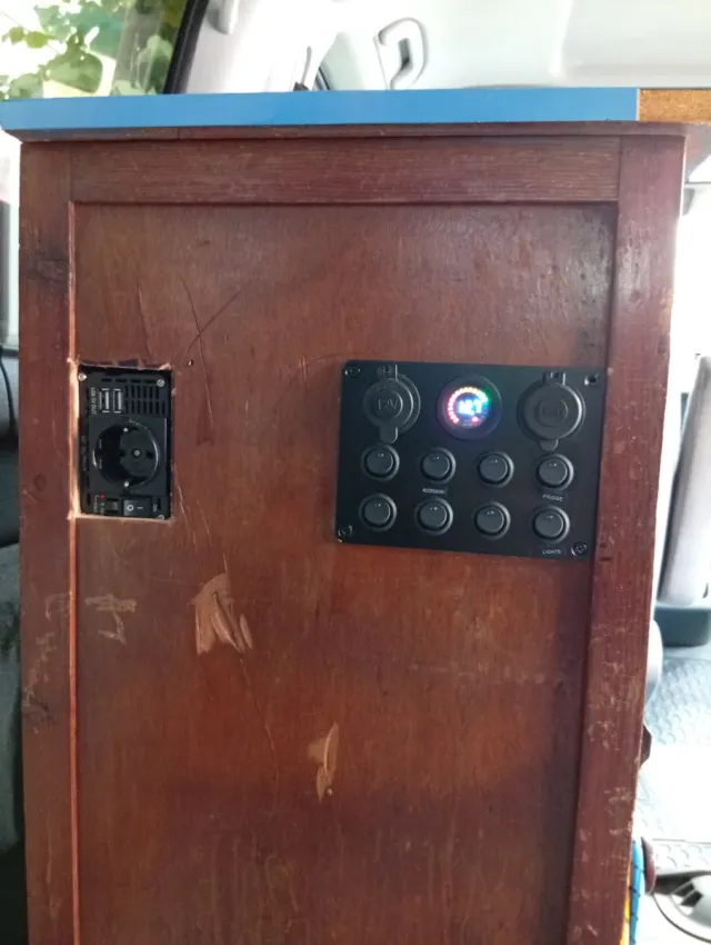 Kit para montar batería auxiliar en camper