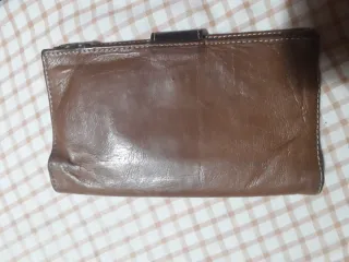 Portafogli Marco Pio Pelle Marrone Donna