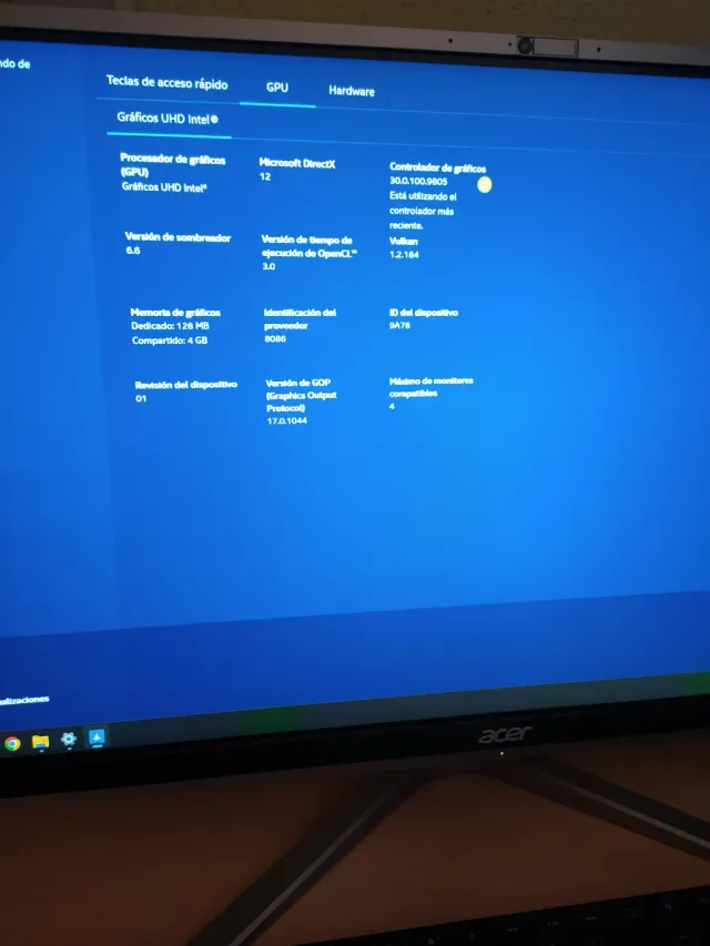 Acer Aspire i3-11.ª Gen AIO