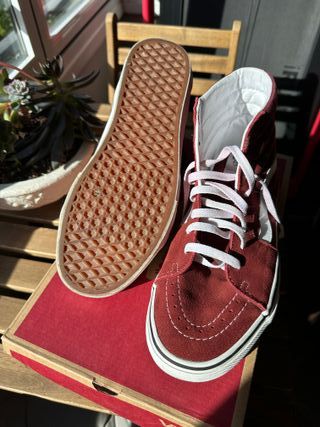 Botas Vans Burdeos
