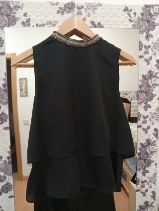 Conjunto top y leggins efecto piel