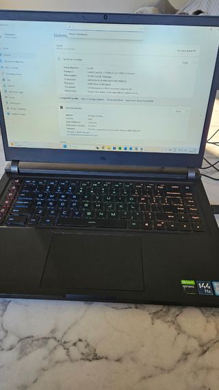 Notebook Xiaomi i7 9th Nvidia rtx 2060,16gb ram