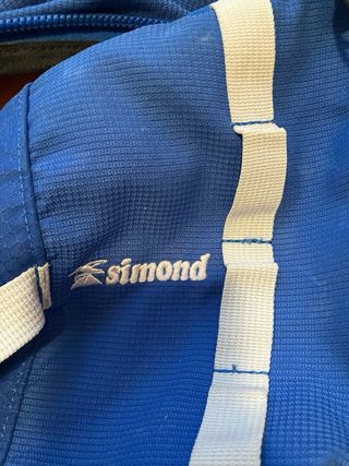 Mochila Simond Alpinism 22L Azul Naranja