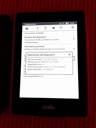 Kindle Paperwhite 6ª Gen. 