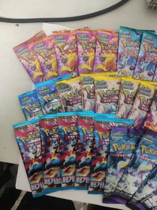 Sobres Pokémon Variados Mix 15 sobres 