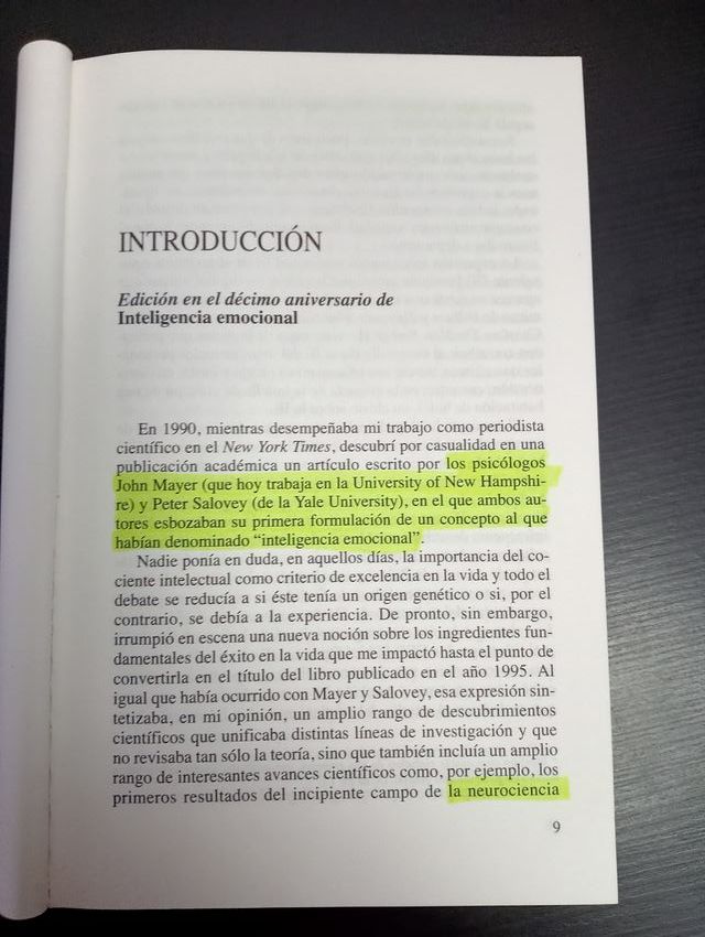 Inteligencia emocional (Spanish Edition)