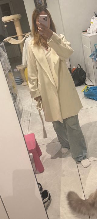 Cappotto Max Mara bianco